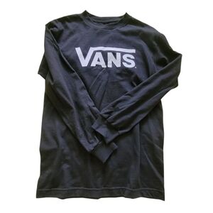 Vans Black Long Sleeve Tee